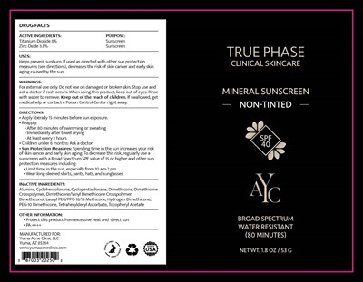 YUMA 202.jpg Package Label - YUMA 202